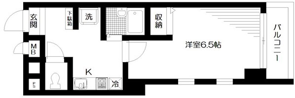 茗荷谷駅 徒歩5分 2階の物件間取画像